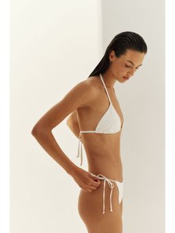 H&M - Women White Tie Tanga Bikini Bottoms