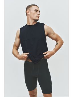 H&M MOVE - Men Blue Regular Fit Sports Vest Top with Drymove