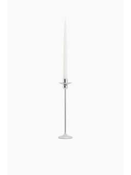 H&M - Silver Tall Stainless Steel Candlestick