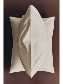 H&M - Beige 2-Pack Cotton Pillowcases