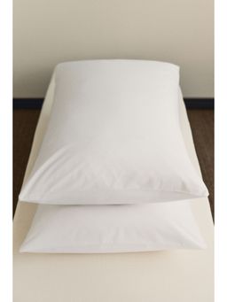 H&M - White 2-Pack Cotton Pillowcases
