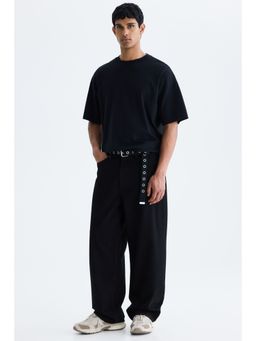 H&M - Men Black Baggy Jeans