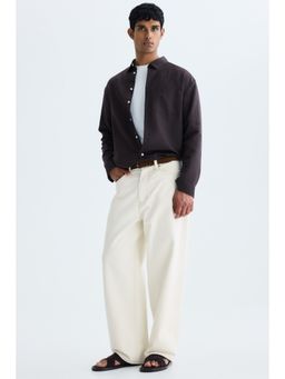 H&M - Men White Baggy Jeans