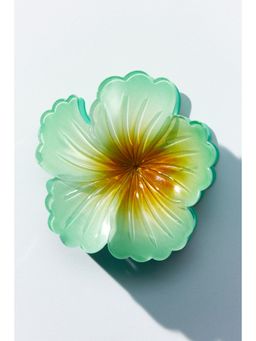 H&M - Women Green Flower-Shaped Hair Claw