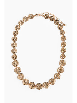 H&M - Women Gold Disc-Chain Necklace
