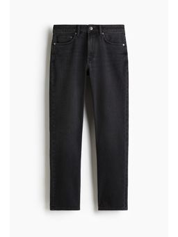 H&M - Men Black Straight Regular Jeans