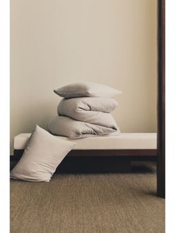 H&M - Beige Muslin Double/King Duvet Cover Set