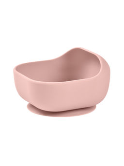 Beaba - Pink Silicone Suction Bowl (3-6 months)