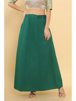 Soch - Women Green Solid/plain Petticoat