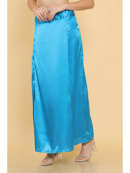 Soch - Women Blue Solid/plain Petticoat