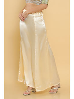 Soch - Women White Solid/plain Petticoat