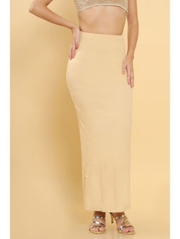Soch - Women Gold Solid/plain Petticoat