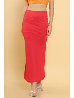 Soch - Women Red Solid/plain Petticoat