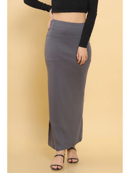 Soch - Women Grey Solid/plain Petticoat