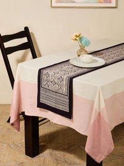 Fabindia - Black Bagh Cotton Printed Table Runner