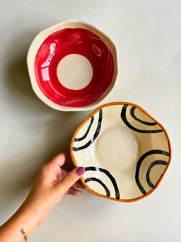 WEAVING HOMES - Bestselling Printed Bowls - Set Of 2