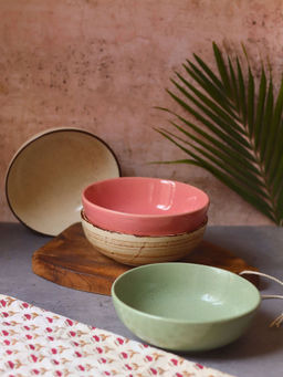 WEAVING HOMES - The Cozy Curry Bowls (Set Of 4)