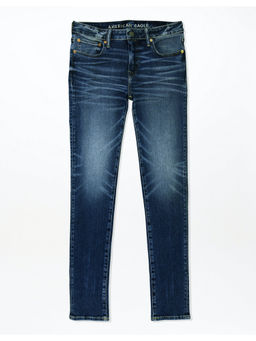 American Eagle - Blue Solid Jeans