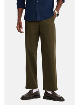 Snitch - Brown Washed Relaxed Chinos