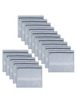 Kuber Industries - Non-Woven Single Saree Clothes Bags-Gray (Pack of 15)