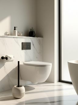 Mason Home - Chaton Toilet Brush - Beige