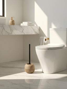 Mason Home - Chaton Toilet Brush - Brown