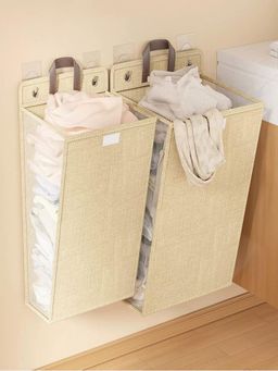 House of Quirk - Clothing Storage Box With Transparent Window And Carry Handles