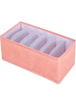 House of Quirk - Organizers Foldable Save Space Clothing Storage Bins Linen 6Slot