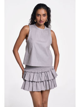 TERRA LUNA - Dia Grey Solid Top