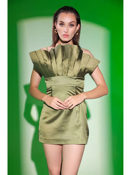 Kayjay by Kritika Jain - Satin Fitted Tube Olivia Dress