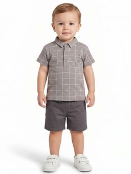 MINI KLUB - Boys Multi-Colour Cotton Polo T-shirt