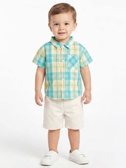MINI KLUB - Boys Multi-Colour Cotton Shirt