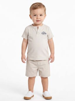 MINI KLUB - Boys Grey Cotton T-Shirt