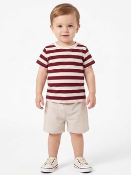 MINI KLUB - Boys Red Cotton T-Shirt
