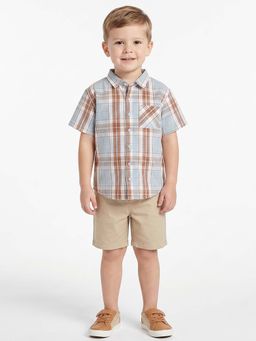 MINI KLUB - Boys Multi-Colour Cotton Shirt