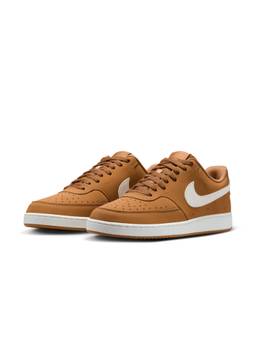 Nike - Mens Court Vision Low Sneakers - Brown