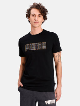Puma - Camo Logo Casual Tee