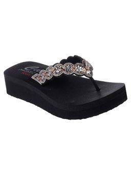 SKECHERS - Vinyasa Happy Spring Black Sandals