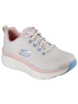 SKECHERS - D'Lux Walker Fresh Finesse Off White Sneakers