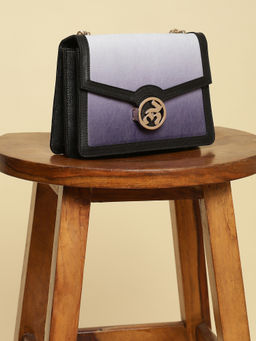 Label Ritu Kumar - Blue Dusk & Dawn Sling Bag