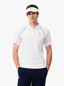 Lacoste - White French Tennis Team Polo T-Shirt