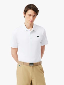 Lacoste - White Ultra Dry Stretch Golf Polo T-Shirt