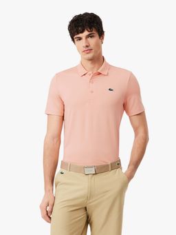 Lacoste - Peach Ultra Dry Stretch Golf Polo T-Shirt