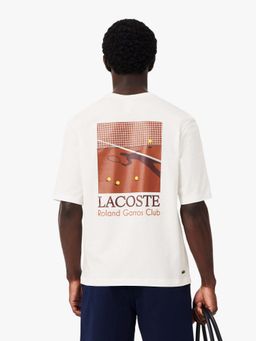 Lacoste - White Roland-Garros Edition Graphic T-shirt