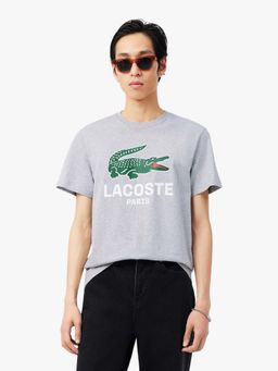 Lacoste - Printed Cotton T-shirt