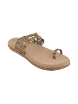 Metro - Walkway Womens Bronze Synthetic Flats