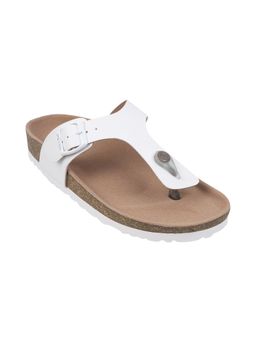 Metro - Womens White Synthetic Flats