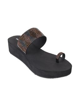 Mochi - Womens Black Synthetic Heels