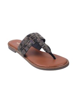 Mochi - Womens Black Synthetic Flats