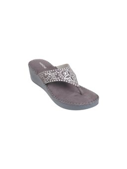 Mochi - Womens Grey Synthetic Heels